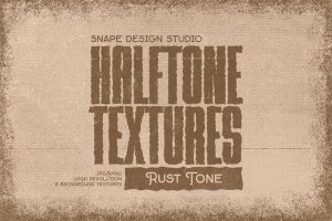 Halftone Textures – Rust Tone