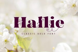 Hallie – Bold Classic Font