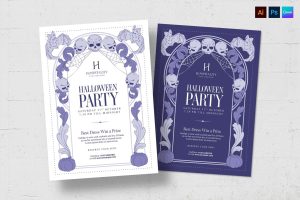 Halloween Event Flyer Template