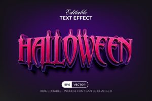 Halloween Text Effect Style