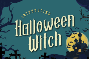 Halloween Witch – Spooky Font