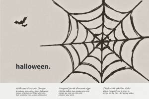 Halloween&apos;s Procreate Stamps