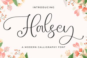 Halsey – Wedding Font