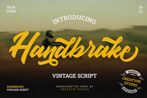 Handbrake Stylish Handlettering