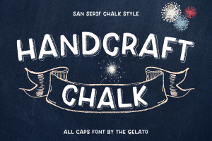 Handcraft Chalk Font