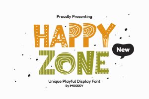 Happy Zone – Cool Fun Fonts