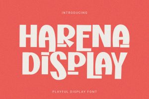 Harena – Playful Font