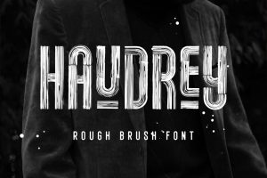 Haudrey – Hand-painted Font