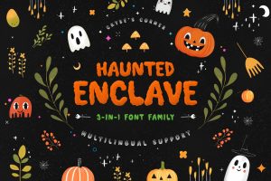 Haunted Enclave – Three Halloween Fonts