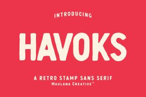 Havoks Stamp Sans Serif