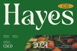 Hayes – Art Nouveau Font