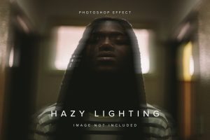Hazy Lighting PSD Photo Effect