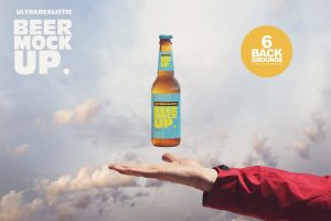 Heavenly Beer Mockup