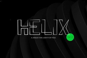 Helix – Single Line Display
