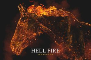 Hell Fire Photoshop Action