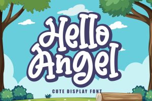 Hello Angel – Kids Font