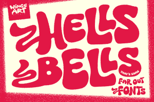 Hells Bells – A 1970s Bell Bottom Font
