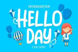 Helo Day | Kids Fun Font