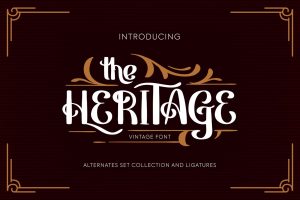 Heritage | Vintage Font
