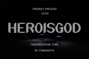 HEROISGOD FONT