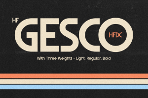 HF Gesco Sans Serif