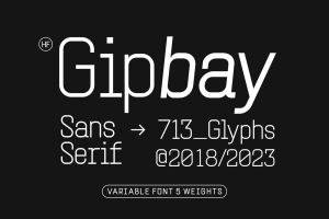 HF Gipbay Sans Serif