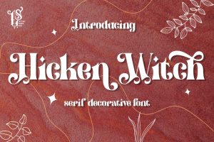 Hicken Witch – Decorative Font