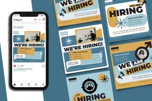 Hiring Instagram Post Template