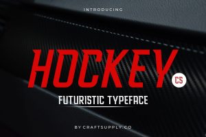 Hockey – Cyberpunk Font