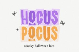 Hocus Pocus Halloween Font