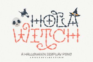Hola Witch – A Display Font