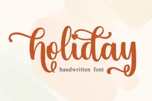 Holiday – Christmas Font