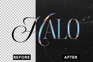 Hologram Text Effect