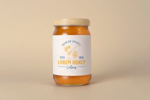 Honey Jar Mockup