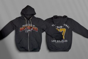 Hoodie Zipper Mockup