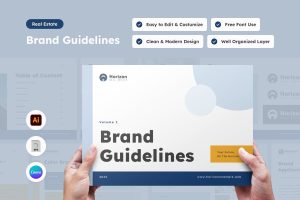 Horizon – Real Estate Brand Guideline Template