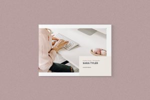 Horizontal Portfolio Book
