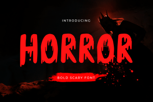 Horror – Bold Scary Font