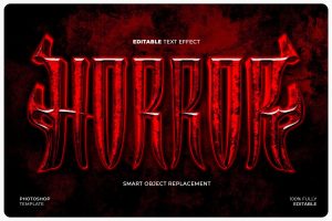 Horror Text Effect