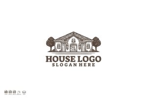 House logo template