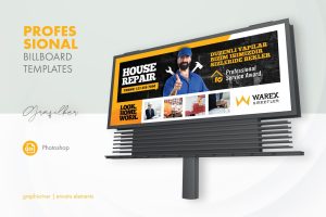House Repair Billboard Templates