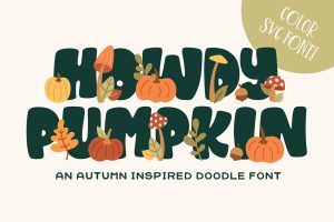 Howdy Pumpkin Font