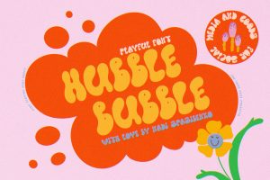 Hubble Bubble Font