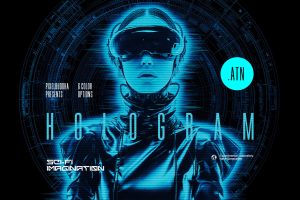 HUD Hologram Photoshop Action