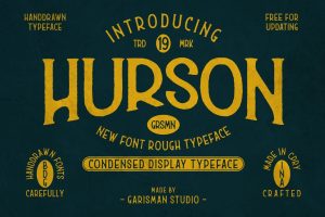 Hurson | Vintage Font