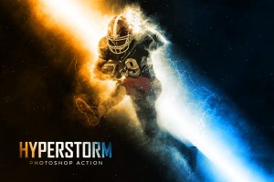 Hyperstorm Photoshop Action