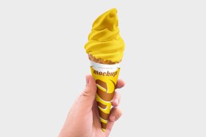 Ice Cream Cone Mockup