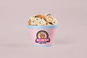 Ice Cream Cup Mockup
