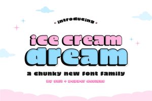 Ice Cream Dream Font Family