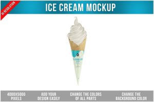 Ice Cream Mockup